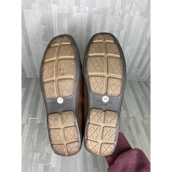 Tommy Hilfiger Leather Loafers Mens Brown Size 10/43 main image 9